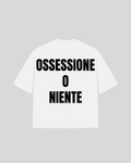"OSSESSIONE O NIENTE" Oversized T-Shirt