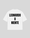 "LEONARDO O NIENTE" Oversized T-Shirt