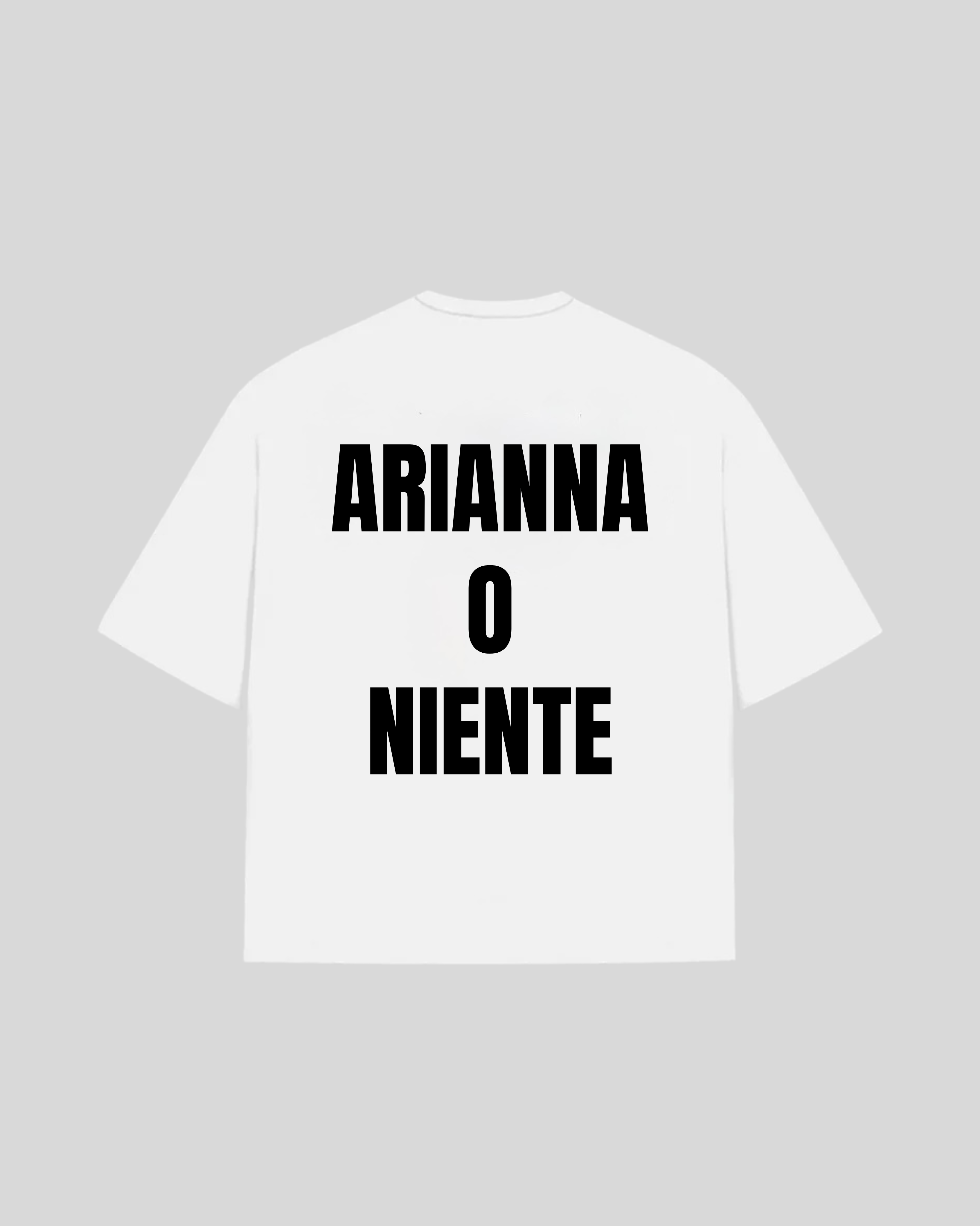 "ARIANNA O NIENTE" Oversized T-Shirt